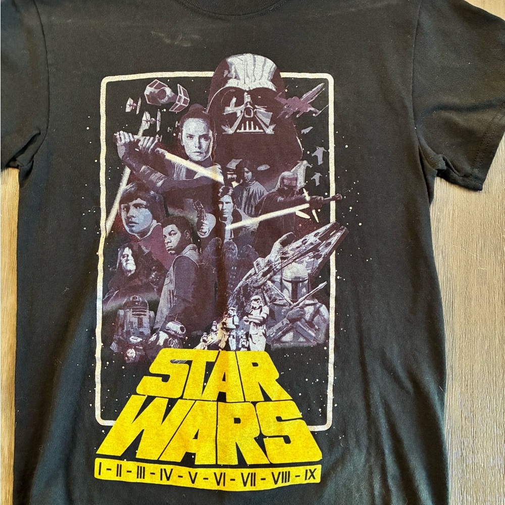 Star Wars Black and Yellow Tee